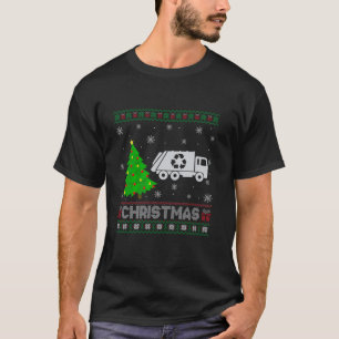 Sopor Lastbil Julafton Träd Belysning för uggla ju T Shirt