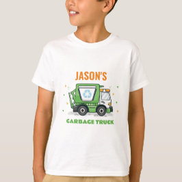 Sopor Lastbil Kids Tshirts Födelsedagsfest