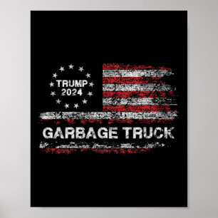 Sopor Lastbil - Trump Supporter Sopor Trump 2024 Poster