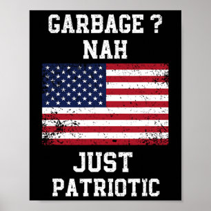 Sopor no Patriotic Proud Sopor Trump Vot Poster
