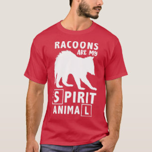 Sopor Panda Älskare Gift Racoon T Shirt