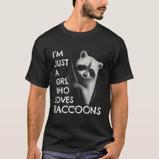 Sopor Panda Gift Girls Women, bara en flicka som K T Shirt