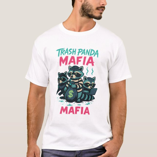 "Sopor Panda Mafia - Uppdrag: Snackquisition" T Shirt (Framsida)