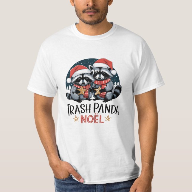 Sopor Panda Noel T Shirt (Framsida)
