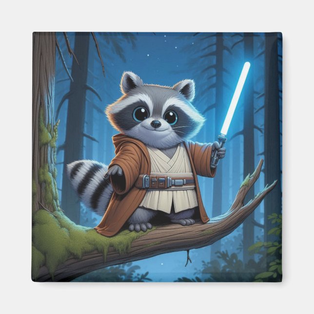 Sopor Panda Space Knight Magnet (Framsidan)