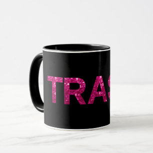 Sopor Shock rosa Glitter Mugg