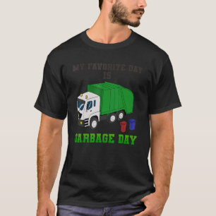 Sopor som leker Lastbil Dirty Cans Recycling Day D T Shirt