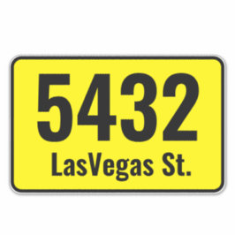 Sopor Sopor can - Anpassningsbar Tunna Adress numm Klistermärken