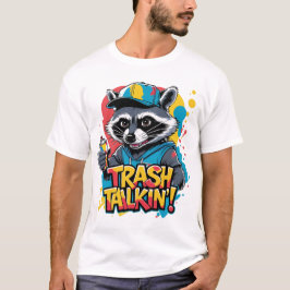 Sopor Talkin' Raccoon Street Art T Shirt