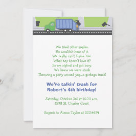 Sopor Talking Birthday Inbjudningar