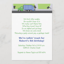 Sopor Talking Birthday Inbjudningar