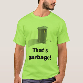 Soporcanen, det är sopor! t-shirt