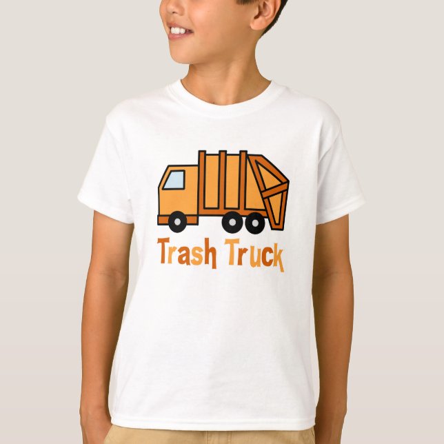 Soporlastbil T Shirt (Framsida)