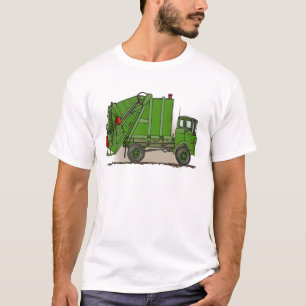 Soporlastbilgrönt bemannar T-tröja T-shirt