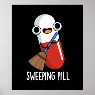 Soporpil Rolig Medicin Skämt Poster