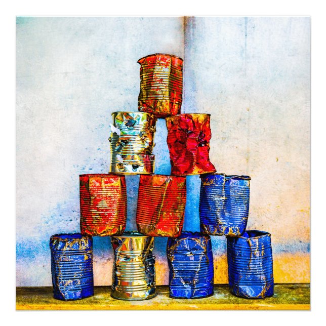 Soppa Cans - efter lanseringen Fototryck (Framsidan)