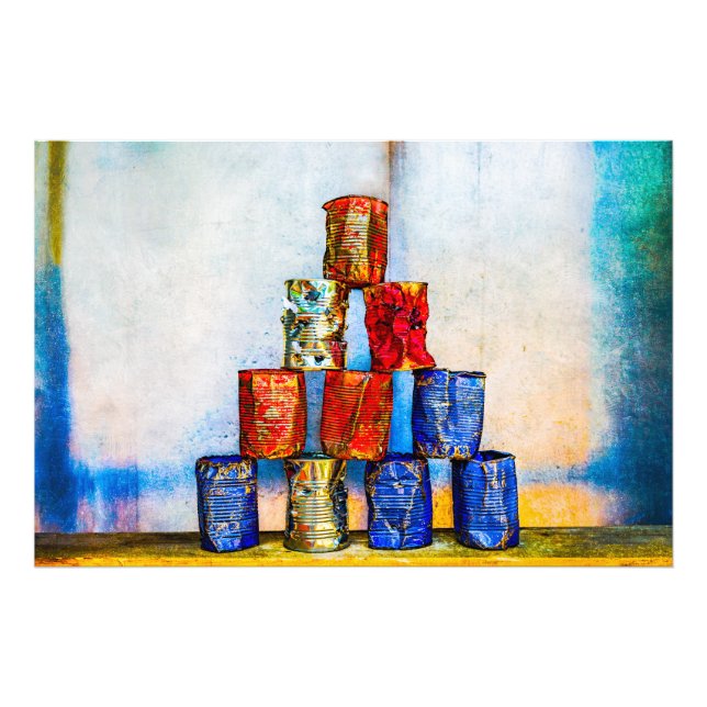 Soppa Cans - efter lanseringen Fototryck (Framsidan)