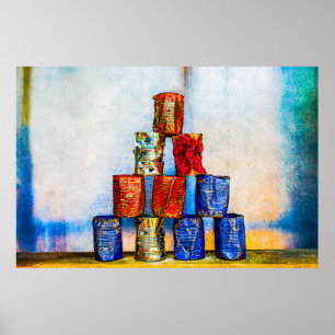 Soppa Cans - efter lanseringen Poster