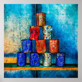 Soppa Cans - Square Meal Poster