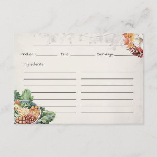 Soppa Du Jour Basic Recipe Card Tilläggskort