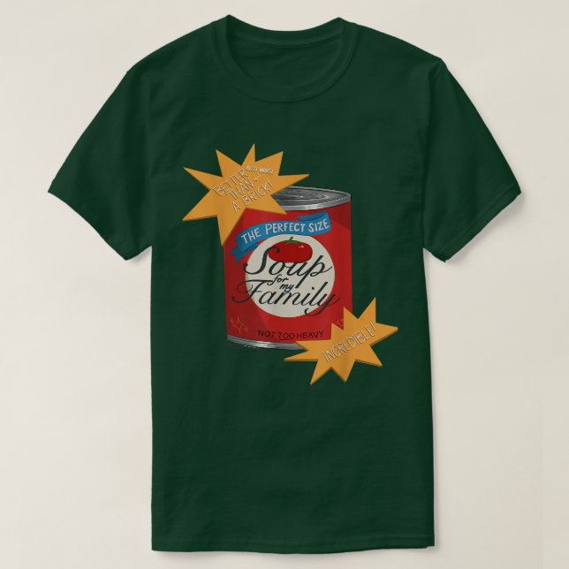 Soppa för min familj t shirt (Design framsida)