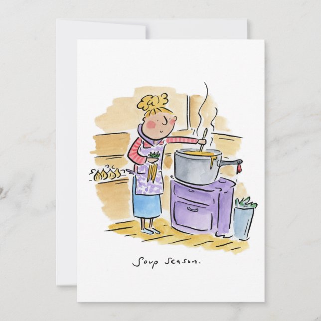 Soppa Julkort (Framsida)