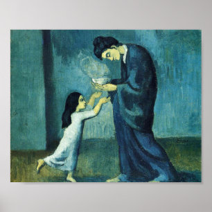 Soppa (La Soupe) av Pablo Picasso Poster
