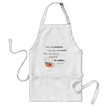 "Soppa - mitt favoritlivsmedel" Apron