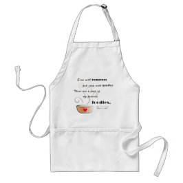 "Soppa - mitt favoritlivsmedel" Apron Förkläde