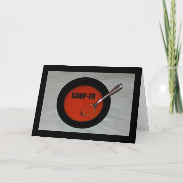 Soppa-påskdagen Kort (Framsida)