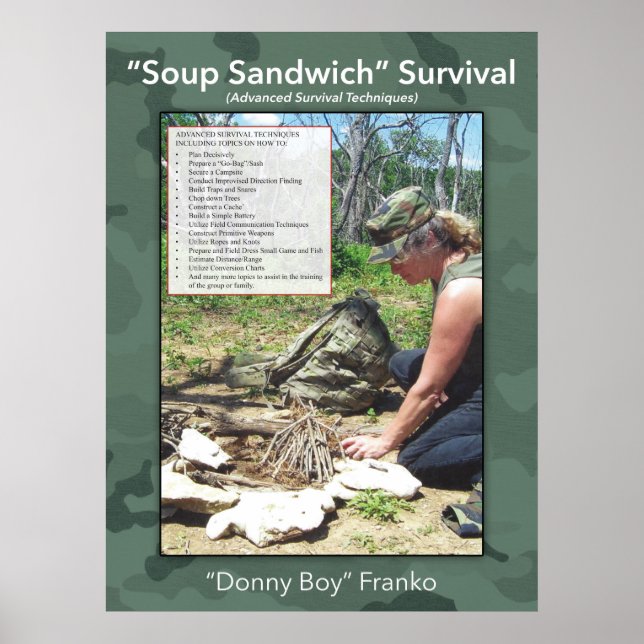 Soppa Sandwich Poster (Framsidan)