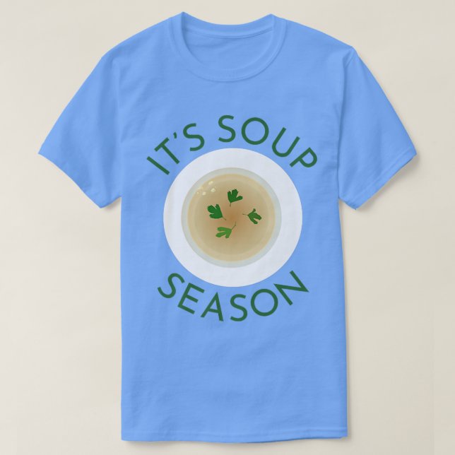Soppa Season Cute Soppa Bowl Food Cooking Chef Fal T Shirt (Design framsida)