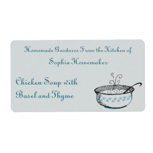 Soppa Tureen med Cerulean Heart- accenter Food Fraktsedel
