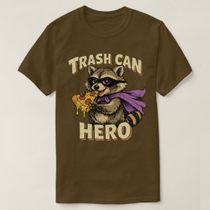 “Sopphjälte” busig tvättbjörn design T Shirt