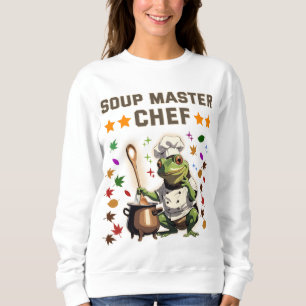 Soppmästarkock Rollig Groda T-shirt Sweatshirt T