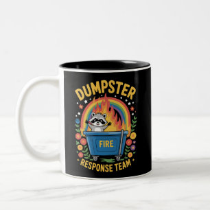 Sopptunnebrand Respons Team Sarcasm Meme Rolig Två-Tonad Mugg
