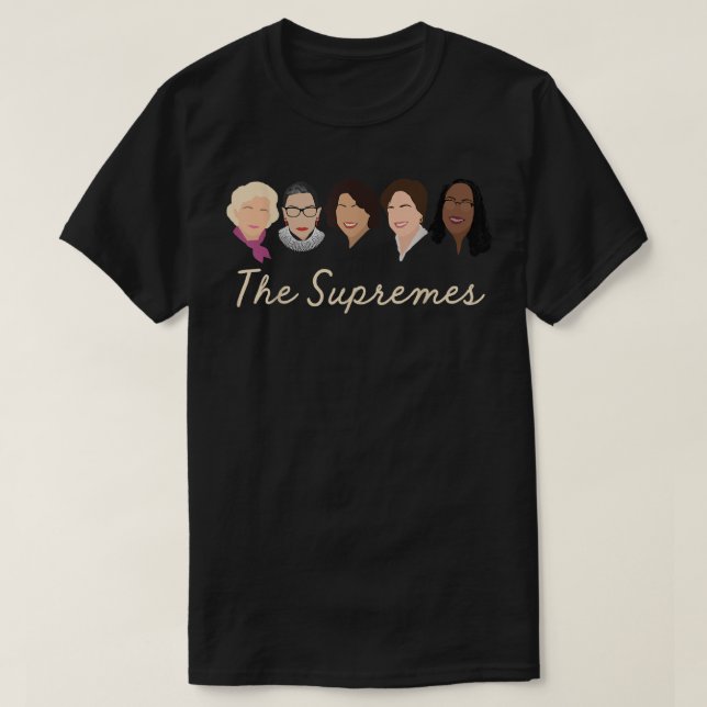 SOPREMES Ketanji Brown Jackson SCOTUS RBG Soto T Shirt (Design framsida)
