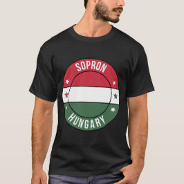 Sopron, Ungern Stad T-Shirt