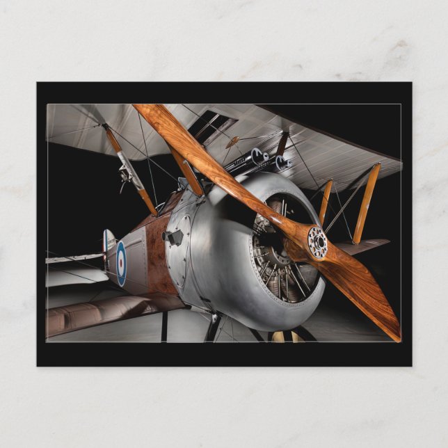 Sopwith Camel Vykort (Framsida)