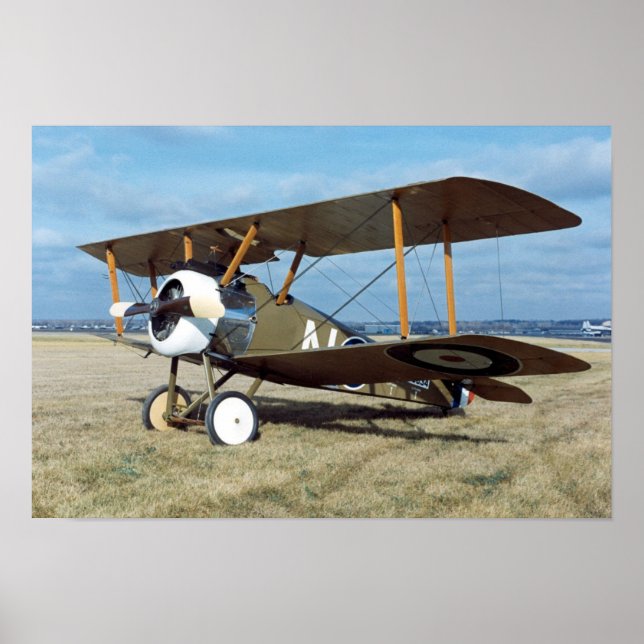 Sopwith F-1 Camel Poster (Framsidan)