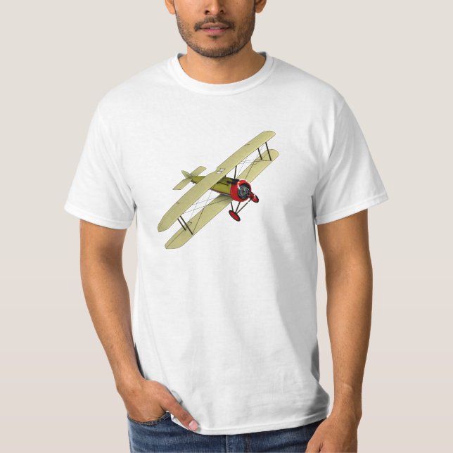 Sopwith kamelBiplane T Shirt (Framsida)