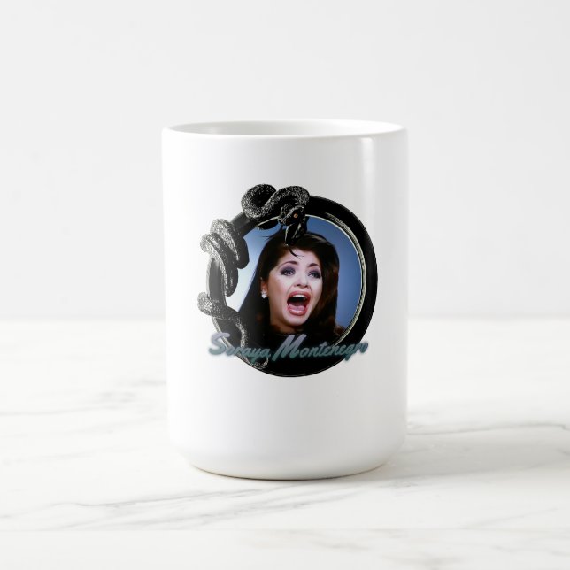 Soraya Montenegro,  María la del Barrio Kaffemugg (Center)