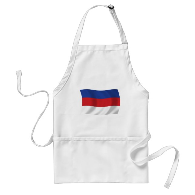 Sorbernas Flagg Apron Förkläde (Framsidan)