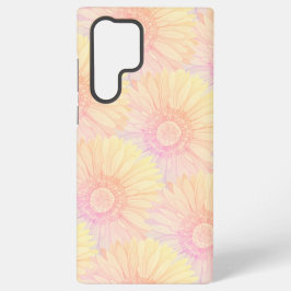 Sorbet pastel coloured daisy pattern - large