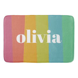 Sorbet Rainbow Färg eget namn, sommar Badrumsmatta