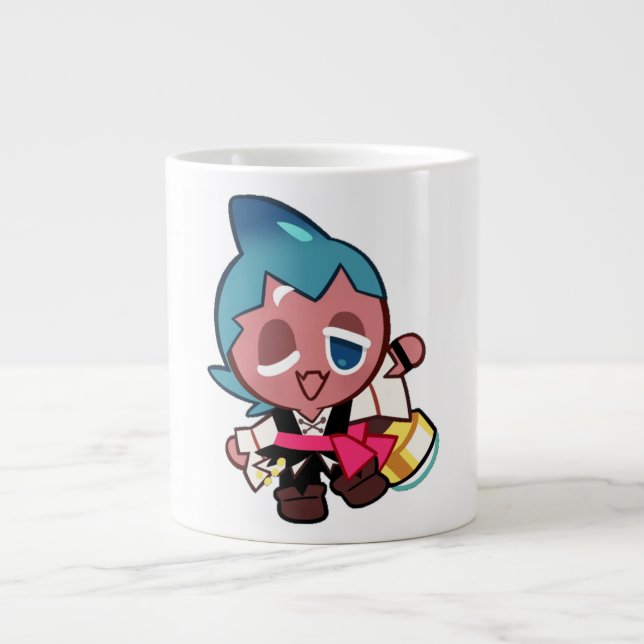 Sorbet Shark Cookie! Jumbo Mugg (Framsidan)