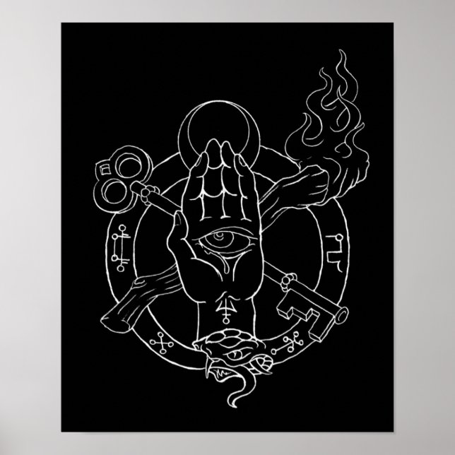 Sorcerer-försegling Poster (Framsidan)