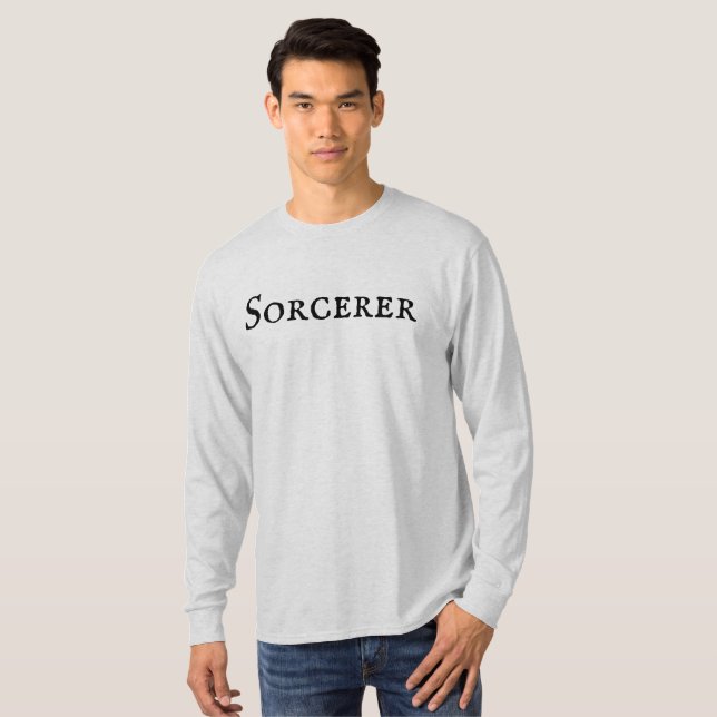 ’Sorcerer’ Manar-Shirt T Shirt (Hel framsida)