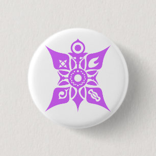 Sorcerer Warlock Wizard Spiritmaster DnD Pin Knapp