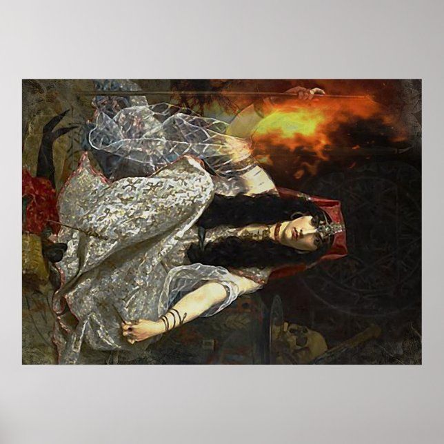 Sorceress Poster (Framsidan)